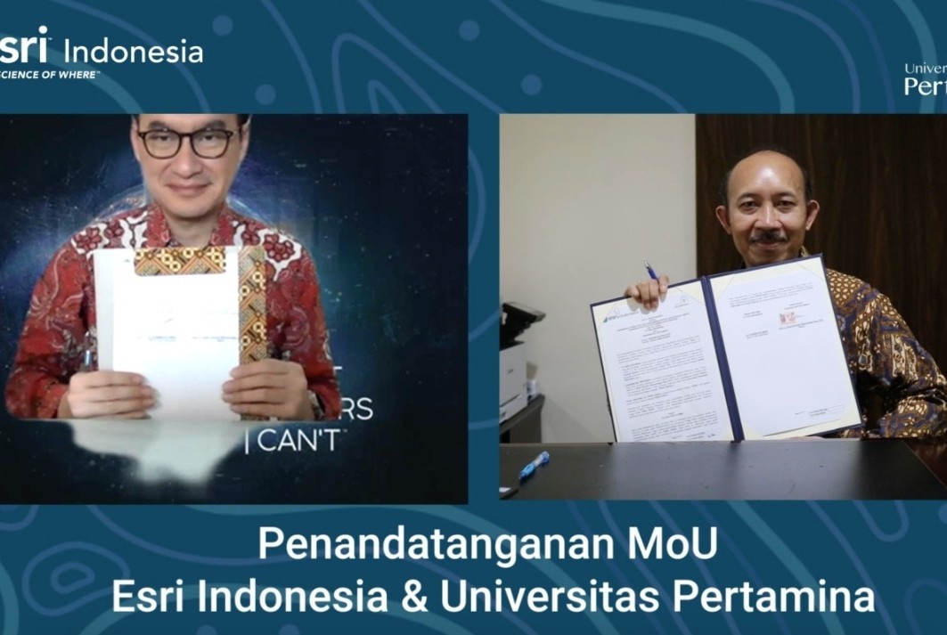 Universitas Pertamina & ESRI Lakukan Kajian Potensi Bencana di Indonesia